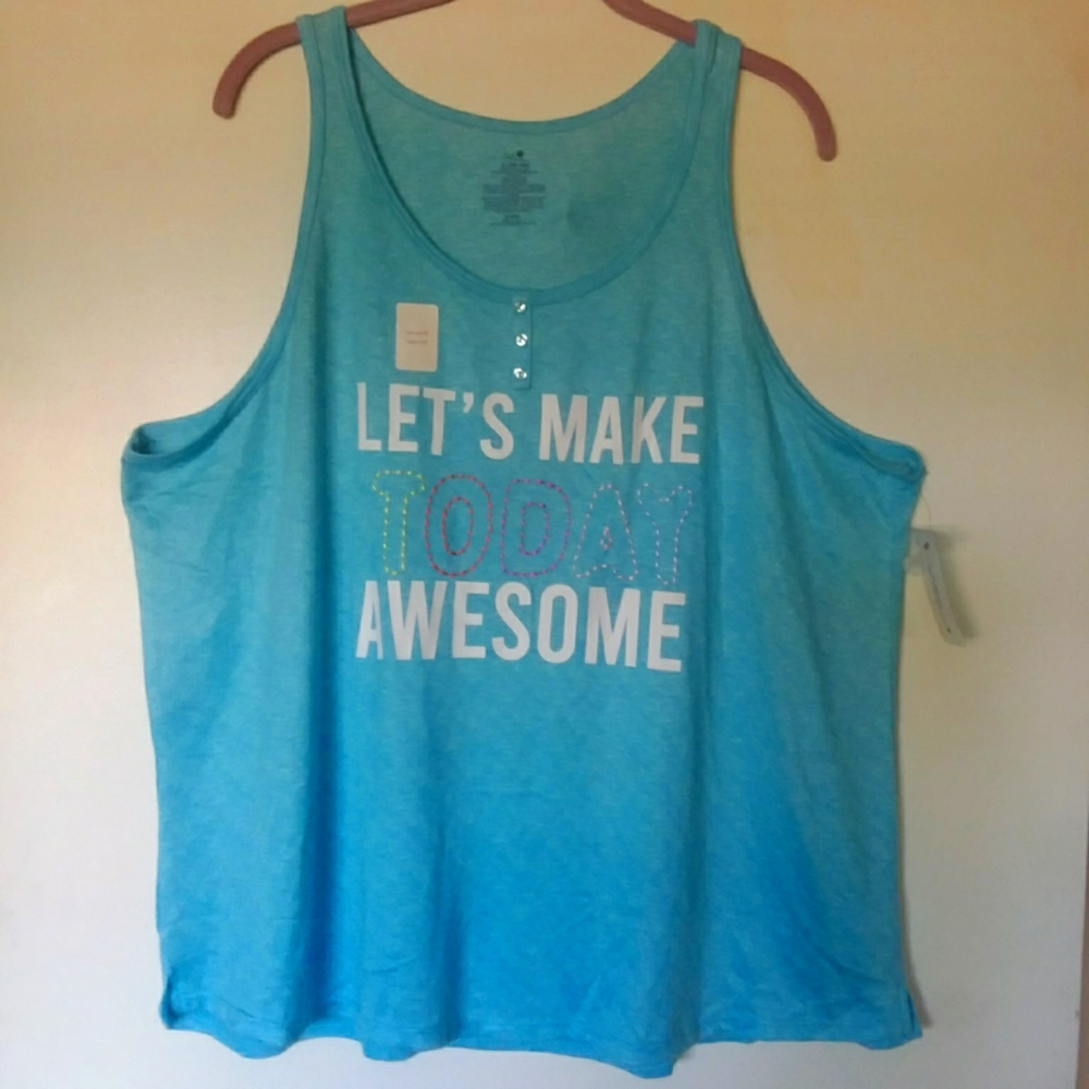 Saint  Table tank top. NEW in size 2X. (18W-20W)